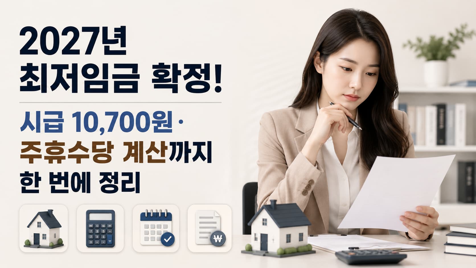 2027년 최저임금 확정! 총정리 글 대표사진