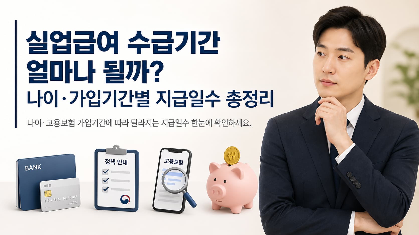 실업급여 수급기간 얼마나 될까 나이·가입기간별 지급일수 총정리 대표이미지
