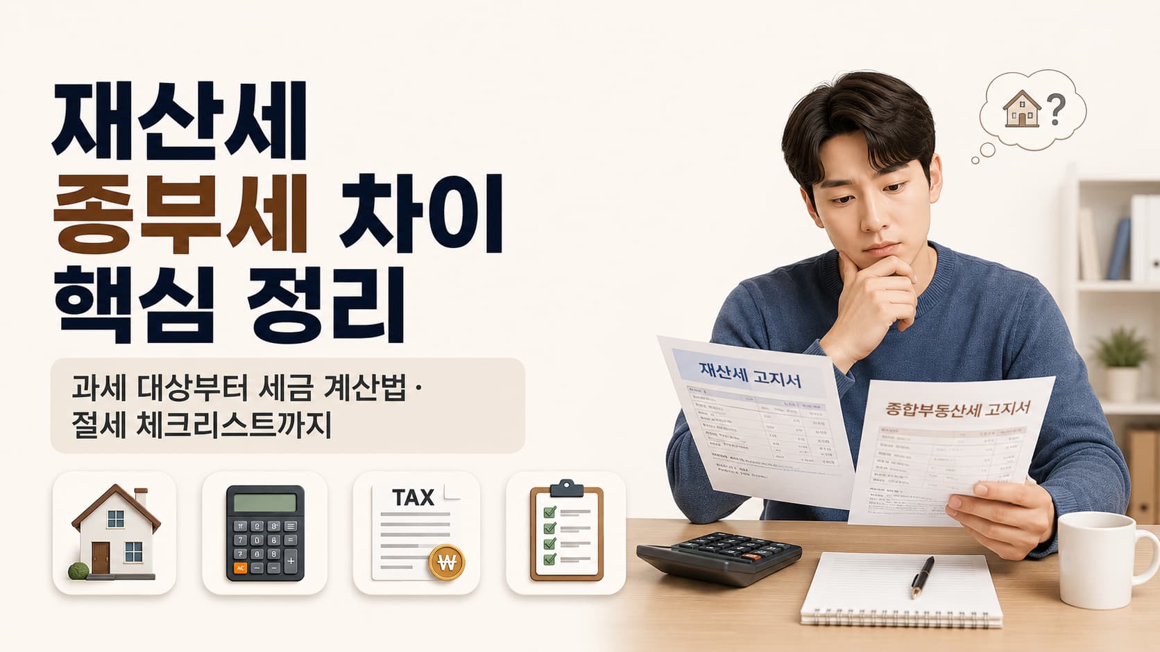재산세 종부세 차이 핵심 정리 대표이미지